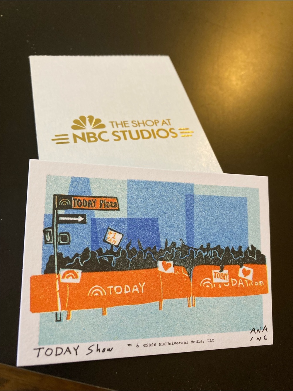 Ana Anastasia Inciardi Mini Print Vending Machine - NBC Studios Today Show Plaza
